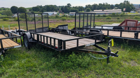 New 2025 Quality 6x14 General Duty Utility Trailer w/ ATV Side Ramps
