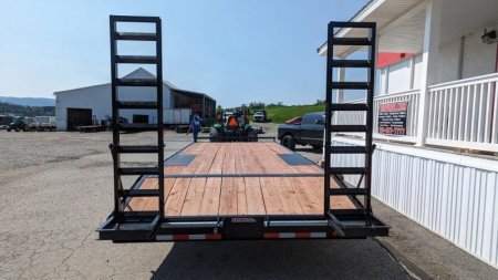 New 2025 BWise 20+4 HD Deckover Tagalong w/ Stand Up Ramps