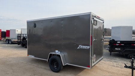 New 2025 Homesteader 6x10 Intrepid V-Nose Cargo Trailer w/ Ramp Door