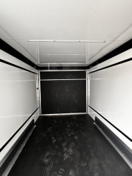 New 2025 ATC 7.5 x 16 V Nose "STo450" LIFETRAC Enclosed Aluminum Trailer (84" H)