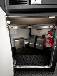 New 2025 ATC 7.5 x 16 V Nose "STo450" LIFETRAC Enclosed Aluminum Trailer (84" H)