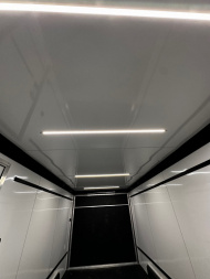 New 2025 ATC 7.5 x 16 V Nose "STo450" LIFETRAC Enclosed Aluminum Trailer (84" H)