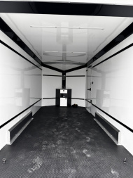 New 2025 ATC 7.5 x 16 V Nose "STo450" LIFETRAC Enclosed Aluminum Trailer (84" H)