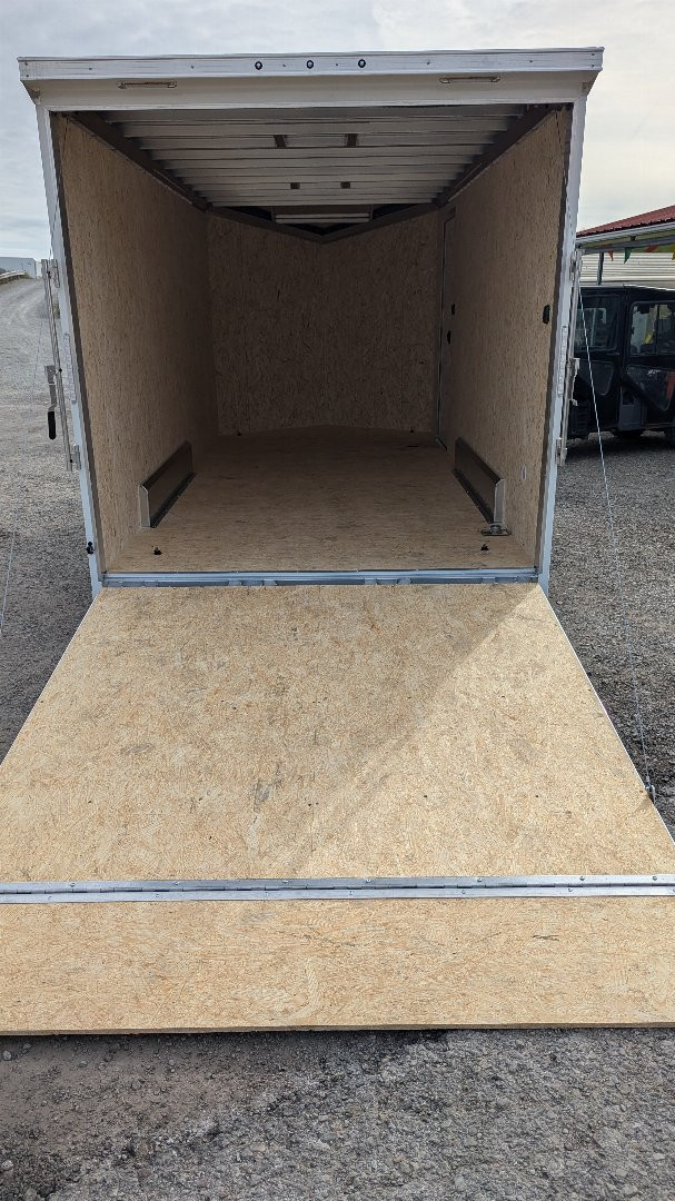 New 2025 ATC 7.5 x 16 V Nose "STo400" Aluminum Enclosed Cargo Trailer
