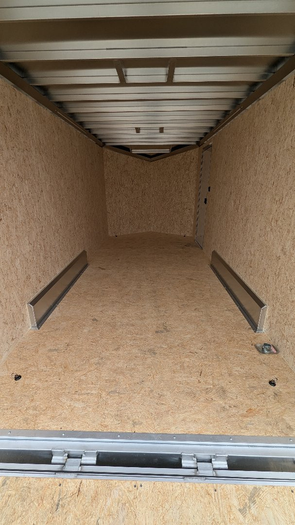 New 2025 ATC 7.5 x 16 V Nose "STo400" Aluminum Enclosed Cargo Trailer