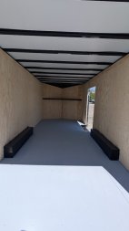 New 2025 Car Mate 8.5 x 20 HD Avalanche V-Nose Car Hauler w/ Ramp (9990# GVW - 84" INSIDE!!!)