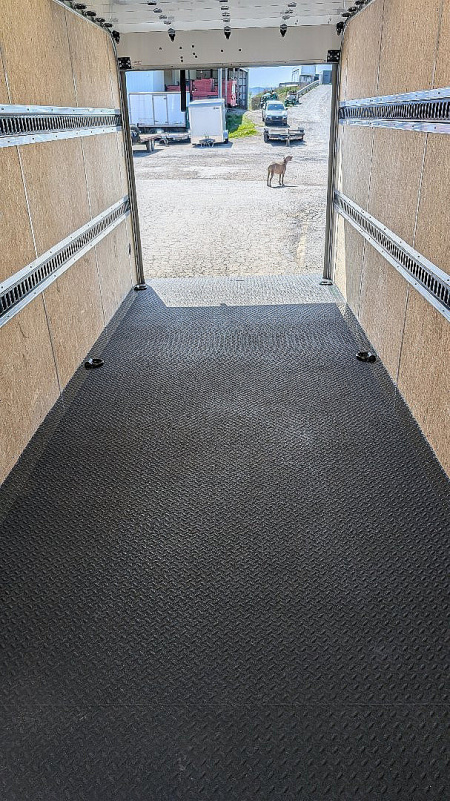 New 2025 FlatTrak 7x22 HD "DROP DECK FLOOR" TILT Cargo Equipment Trailer with Roll Up Rear Door