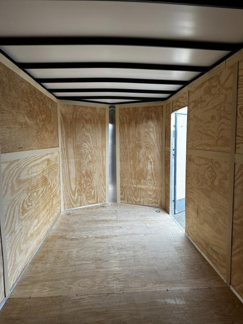 New 2025 Homesteader 7x14 Intrepid V-Nose Cargo Trailer w/ Ramp Door