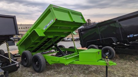 New NEW 2025 BWISE 6x10 Lo Pro Equipment Dump