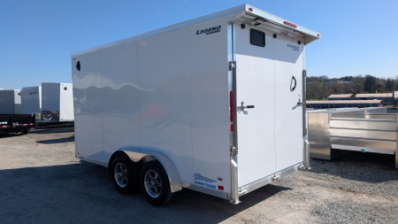 New 2026 Legend 7.5 x 14 + 2' V-Nose Thunder Enclosed Cargo Trailer w/ Ramp (84"INSIDE!!!)