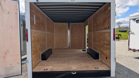 New 2025 Homesteader 8.5 x 18 HD SERIES Intrepid Cargo Trailer w/ Barn Doors (9950# GVW)