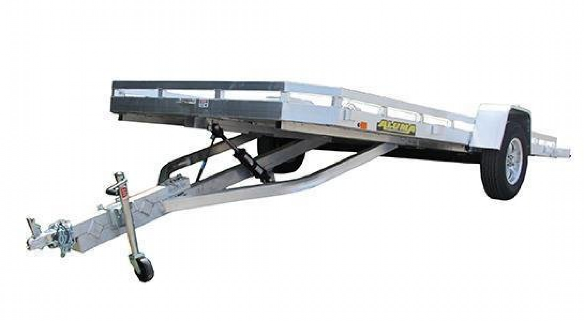 New 2025 Aluma 6'6" x 14' Single Axle Tilt Trailer