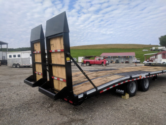 New 2025 CAM Superline 24 + 8 HD "BEAST" Deckover Tagalong w/ Double Break Beavertail & Hyd Ramps