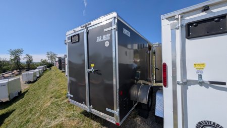 New 2025 Car Mate 6x12 Sportster Cargo Trailer w/ Barn Doors