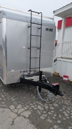 New 2025 Car Mate 7x16 HD Contractor Trailer w/ Rear Barn Doors (9990#)