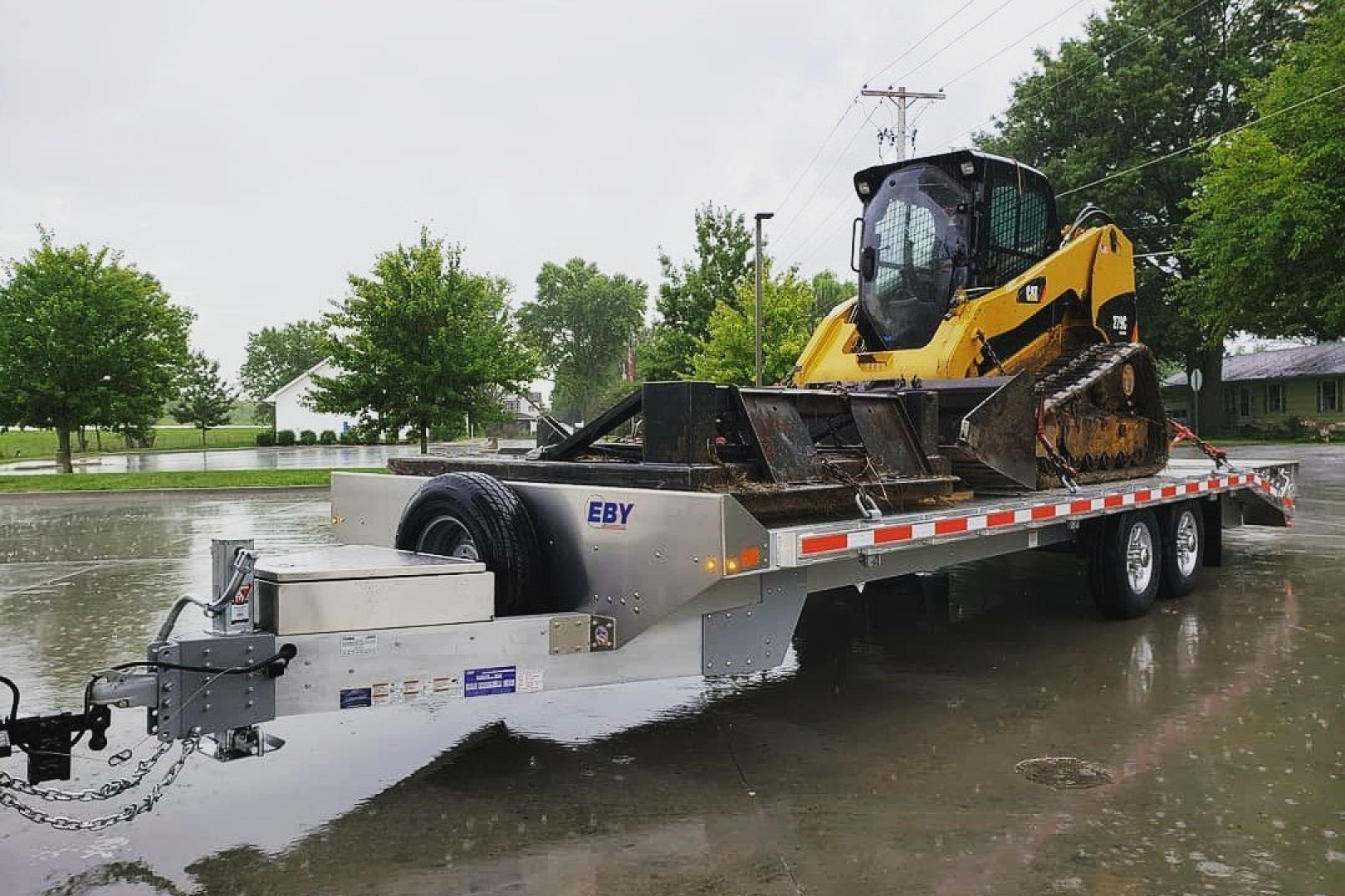 New 2025 EBY 20' TRADESMAN ALUMINUM Deckover Tag w/ 50/50 Ramps