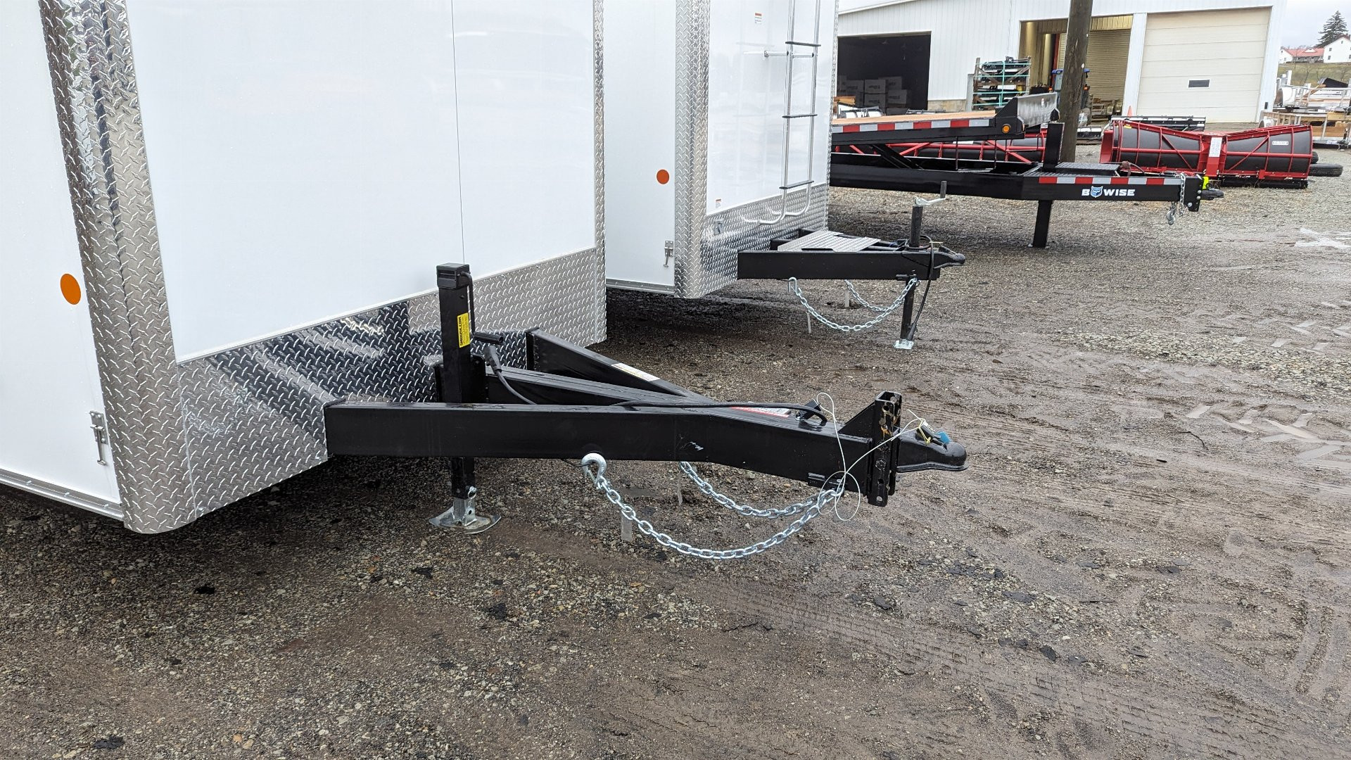 New 2025 Car Mate 7x16 HD Custom Cargo Trailer w/ Barn Doors (9990# GVW)