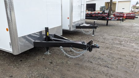 New 2025 Car Mate 7x16 HD Custom Cargo Trailer w/ Barn Doors (9990# GVW)