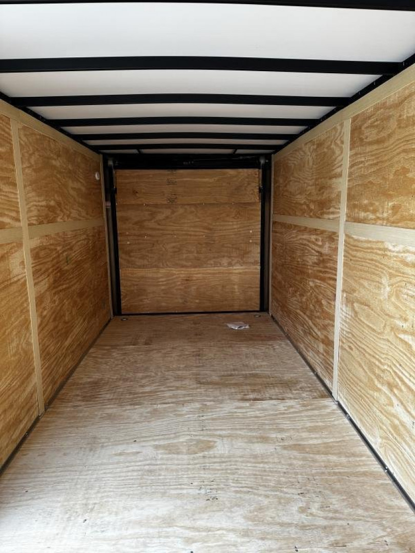 New 2025 Homesteader 7x16 Intrepid V-Nose Cargo Trailer w/ Ramp Door (84" Inside!!!)