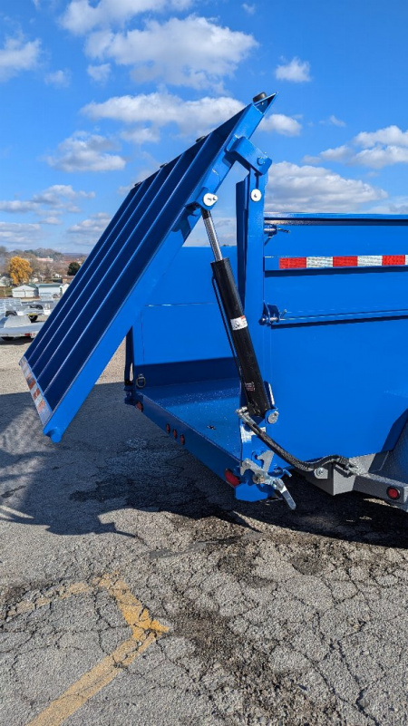 New 2025 BWise 6'10" x 14 HD Ultimate Dump Trailer w/ Hydraulic Gate (PRICE DROP!!!)