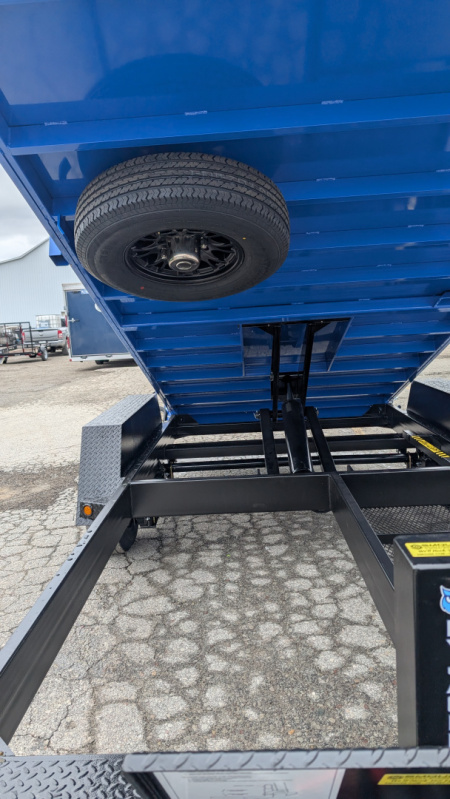 New 2025 BWise 6'10" x 16 HD Ultimate Dump Trailer w/ Hydraulic Double Acting Gate (PRICE DROP!!!)