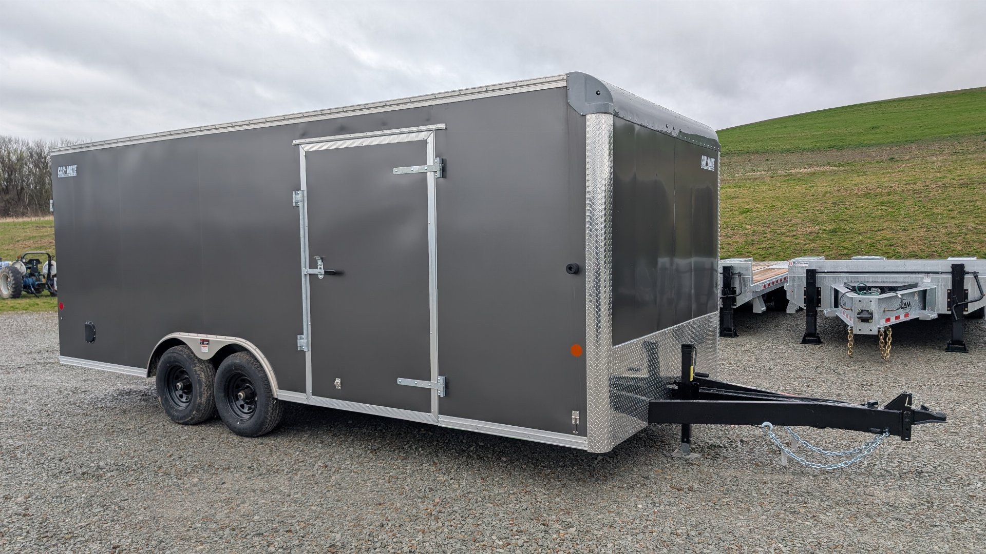 New 2025 Car Mate 8.5 x 20 HD Custom Car Hauler w/ Ramp (9990# GVWR)