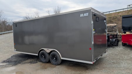 New 2025 Car Mate 8.5 x 20 HD Custom Car Hauler w/ Ramp (9990# GVWR)