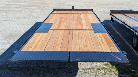 New 2025 BWise 26' (4' Stationary + 22' TILT) Deckover POWER Split Tilt Trailer (PRICE DROP!!)