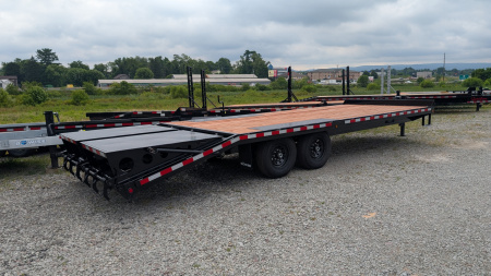 New 2025 BWise 19+5 HD Deckover Tagalong w/ Self Cleaning Dove & Full Width Wedge Ramps(PRICE DROP!!)