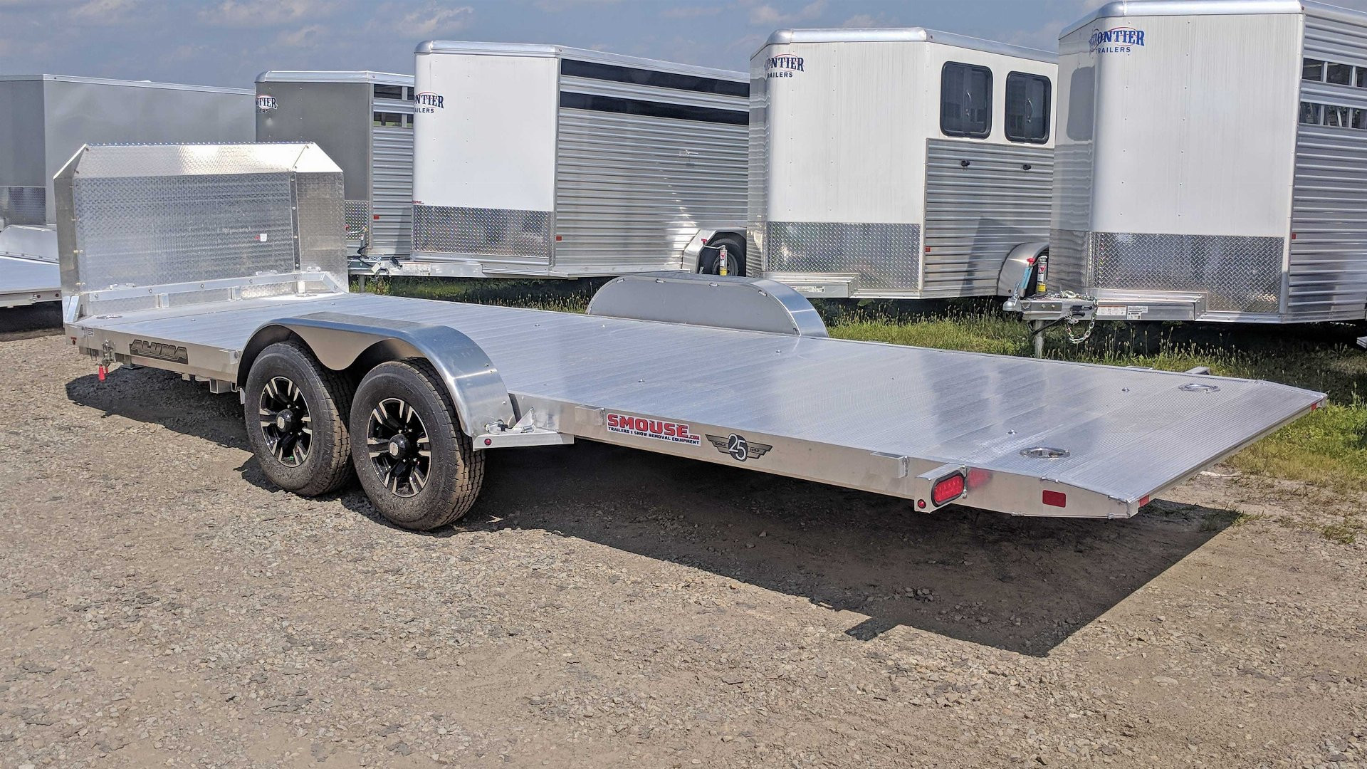 New 2026 Aluma 20' (20" Stationary + 20' Tilt) HD Tilt Trailer