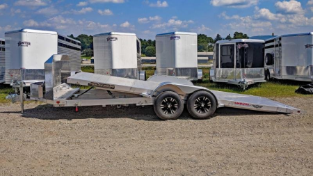 New 2026 Aluma 20' (20" Stationary + 20' Tilt) HD Tilt Trailer