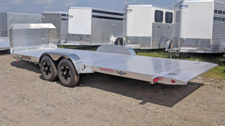 New 2026 Aluma 20' (20" Stationary + 20' Tilt) HD Tilt Trailer