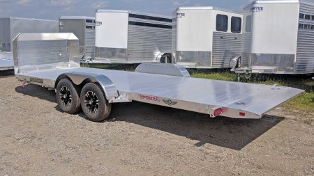New 2026 Aluma 20' (20" Stationary + 20' Tilt) HD Tilt Trailer