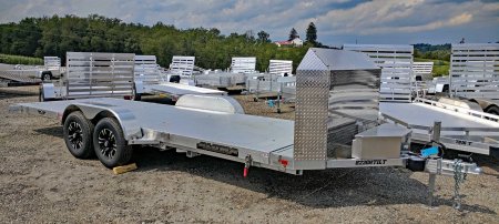 New 2026 Aluma 20' (20" Stationary + 20' Tilt) HD Tilt Trailer