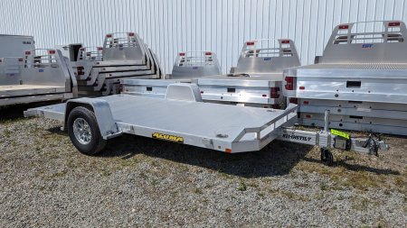 New 2026 Aluma 6'10" x 14' HD Single Axle Aluminum Tilt Trailer