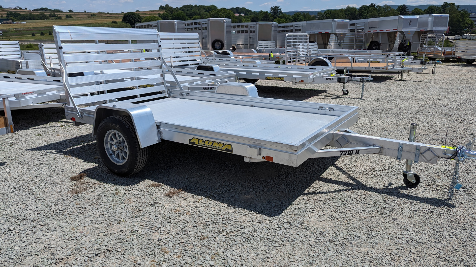 New 2026 Aluma 7210H Utility Trailer