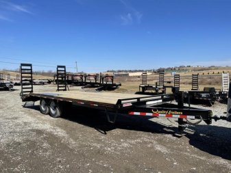 New 2025 Quality 18+4 HD General Duty Deckover Tagalong w/ Stand Up Ramps