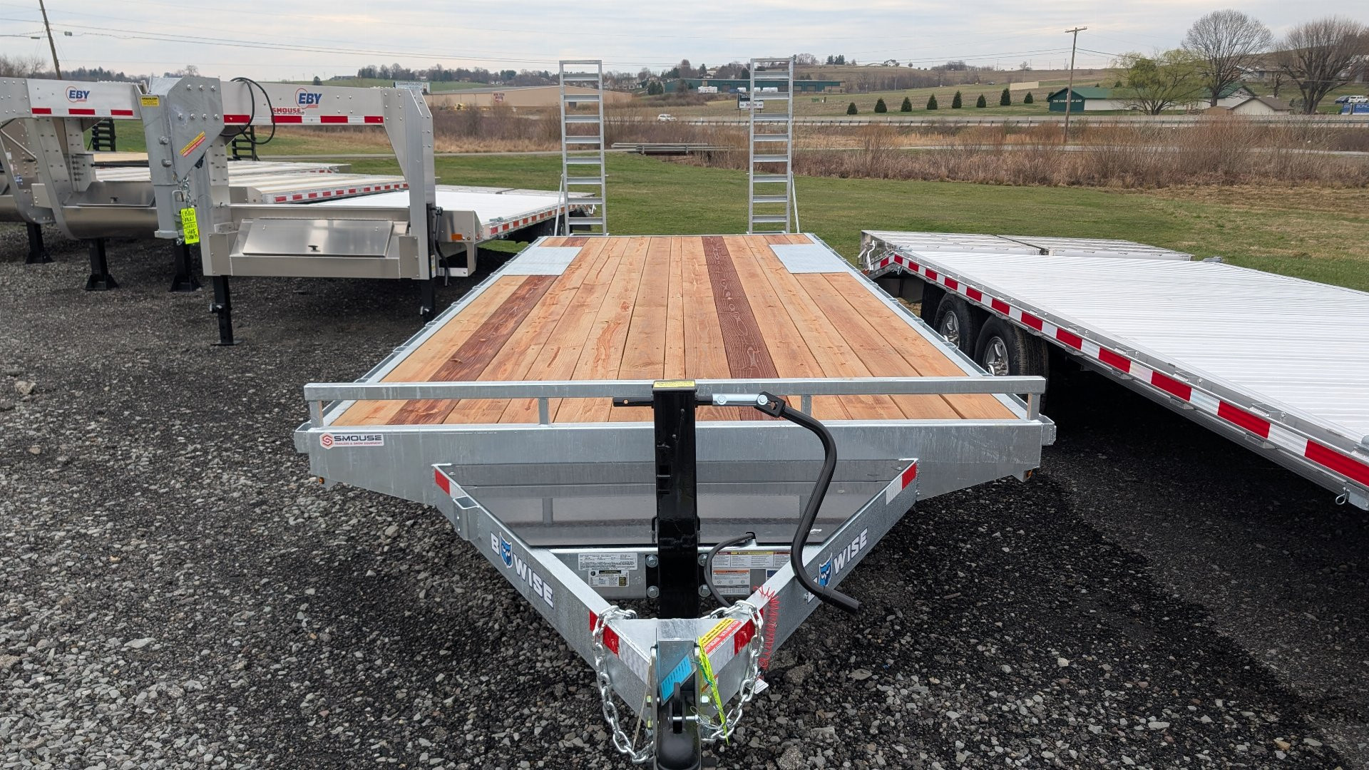 New 2025 BWise 20+4 HD GALVANIZED Deckover Tagalong w/ Stand Up Ramps (PRICE DROP!!)