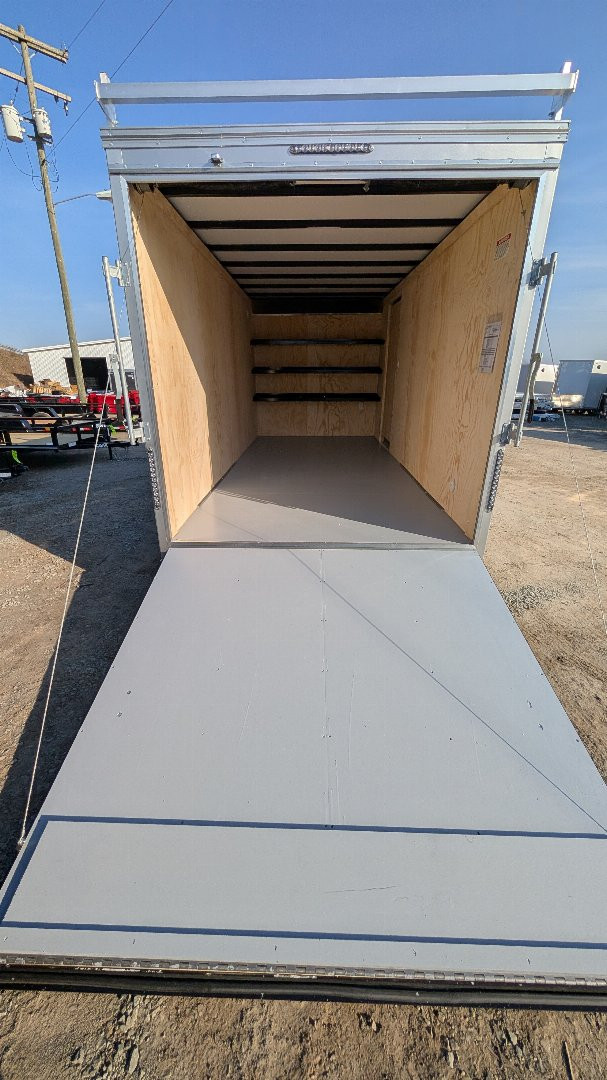 New 2025 Car Mate 7x16 HD Contractor Trailer w/ Ramp (9990#)