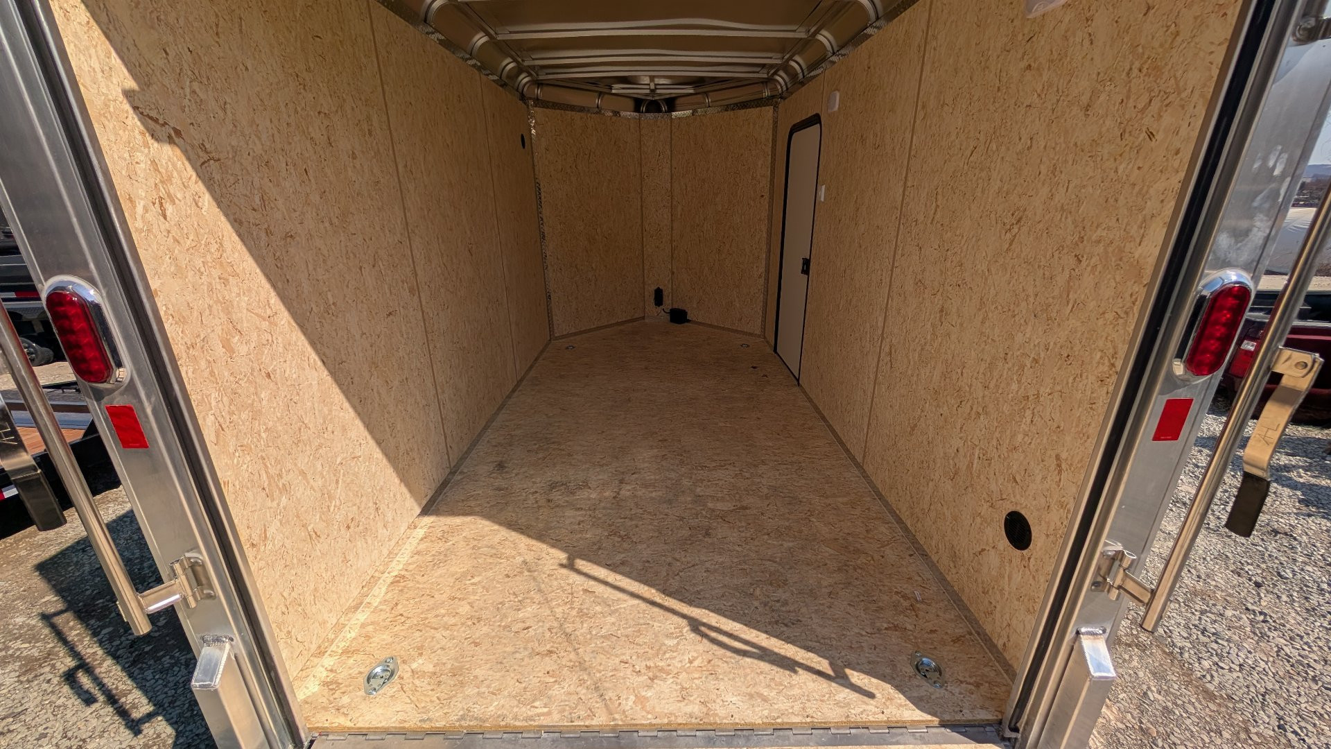 New 2025 Legend 12+3 Deluxe V-Nose Cargo Trailer w/ Ramp (79" Door Opening!!!)