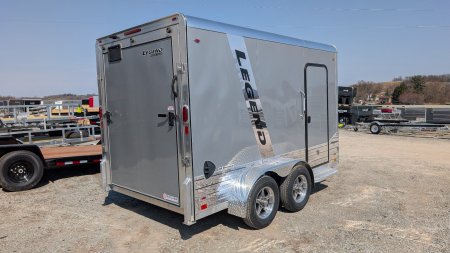 New 2025 Legend 12+3 Deluxe V-Nose Cargo Trailer w/ Ramp (79" Door Opening!!!)