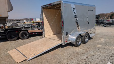 New 2025 Legend 12+3 Deluxe V-Nose Cargo Trailer w/ Ramp (79" Door Opening!!!)