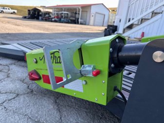 New 2025 "FlatTrak" by Belmont 7x18 Hydraulic Car Hauler w/ Hydraulic Jack