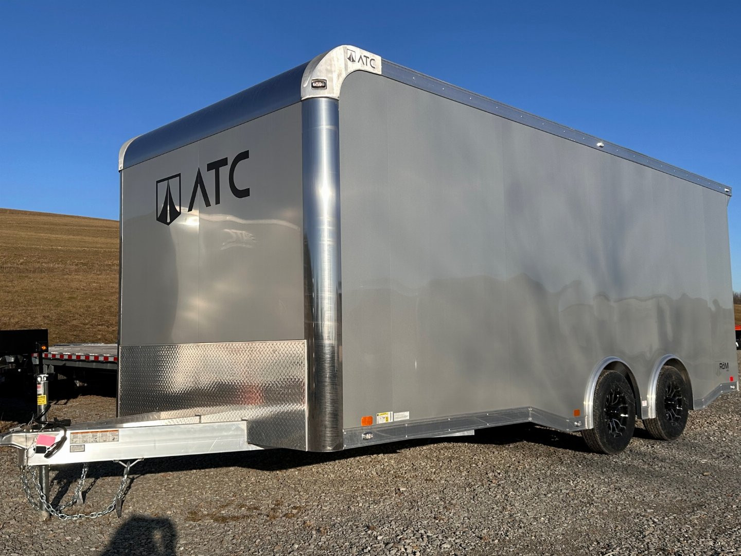 New 2024 ATC 8.5 x 20 "ROM400" Enclosed ALUMINUM Car Hauler
