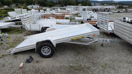 New 2025 Aluma 5'8" x 12 HD TILT Trailer