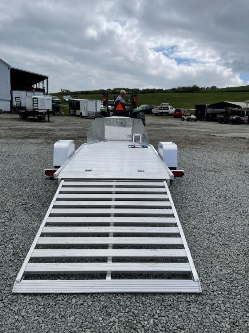 New 2025 Aluma 11' (1 Place) Trike Trailer w/ Pull Out Ramp