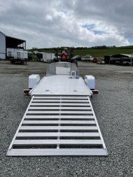 New 2025 Aluma 11' (1 Place) Trike Trailer w/ Pull Out Ramp