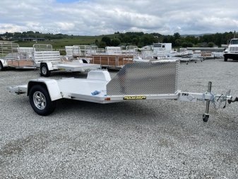 New 2025 Aluma 11' (1 Place) Trike Trailer w/ Pull Out Ramp