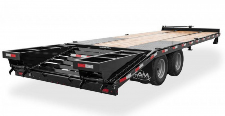 New 2025 CAM Superline 25+5 HD Deckover Tagalong w/ Lay Over Ramps (PRICE DROP!!)