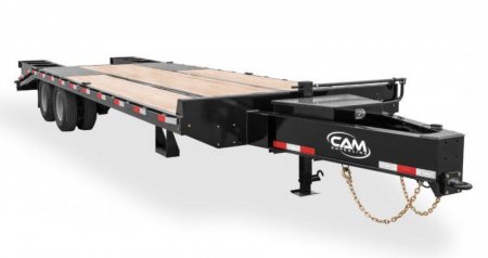 New 2025 CAM Superline 25+5 HD Deckover Tagalong w/ Lay Over Ramps